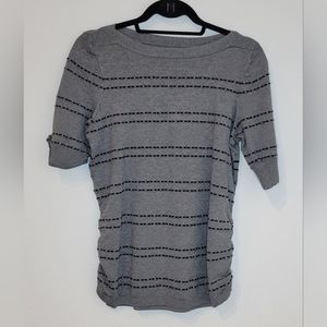 Women's Grey w/Black Top Size M